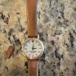 Kate Spade Tiny Metro Leather Strap Watch